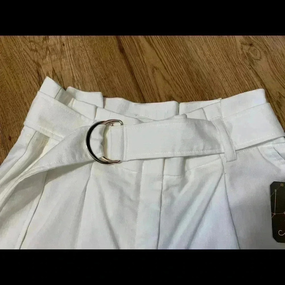 BNWT White paper  bag pants size 6 - Picture 4 of 5